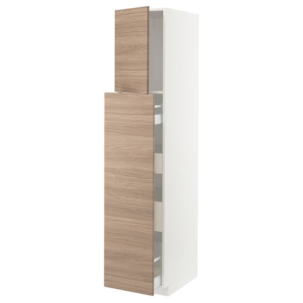 METOD / MAXIMERA - Mobile alto/elem estr/1anta/4casset , 40x60x200 cm - best price from Maltashopper.com 89467896
