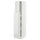 METOD / MAXIMERA hc w p-o func 1dr/4drw, white/Ringhult light grey, 40x60x200 cm
