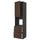 METOD / MAXIMERA high cab f oven w door/3 drawers, black/Sinarp brown, 60x60x240 cm