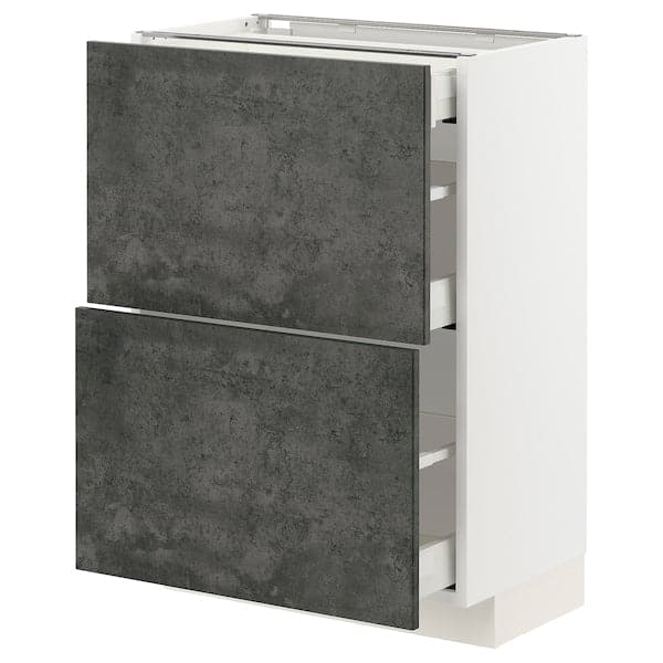 Ikea METOD / MAXIMERA - Mobile base/2 frontali/3 cassetti , 60x37 cm