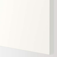 METOD / MAXIMERA - Base cab with 2 fronts/3 drawers, white/Vallstena white, 60x37 cm - best price from Maltashopper.com 79507015