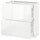METOD / MAXIMERA base cab with 2 fronts/3 drawers, white/Ringhult white, 80x37 cm