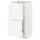 METOD / MAXIMERA base cabinet with 2 drawers, white Enköping/white wood effect, 40x37 cm