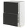 METOD / MAXIMERA base cabinet with 2 drawers, Width: 60.0 cmDepth: 39.2 cmHeight: 88.0 cmFrame depth: 37.0 cmFrame height: 80.0 cm