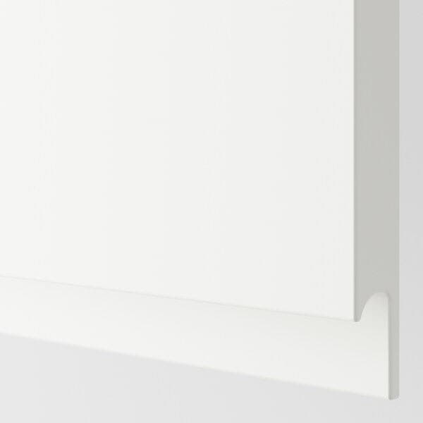 Ikea METOD / MAXIMERA - Base cabinet with 2 drawers, white/Voxtorp matt white, 40x37 cm