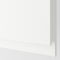 METOD / MAXIMERA - Base cabinet with 2 drawers, white/Voxtorp matt white, 40x37 cm - best price from Maltashopper.com 09130926