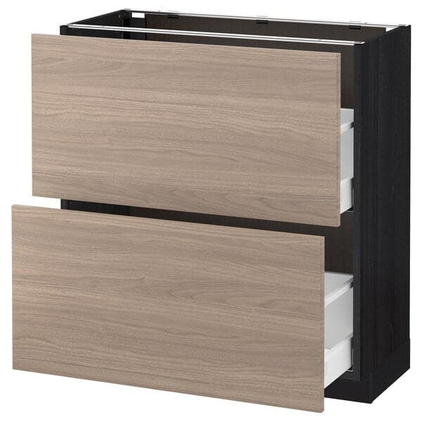 Ikea METOD / MAXIMERA - Mobile base con 2 cassetti , 80x37 cm