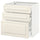METOD / MAXIMERA base cabinet with 3 drawers, white/Bodbyn off-white, 80x60 cm