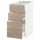 METOD / MAXIMERA - Base cabinet with 3 drawers , 40x60 cm
