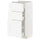 METOD / MAXIMERA base cabinet with 3 drawers, white Enköping/white wood effect, 40x37 cm