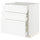 METOD / MAXIMERA base cabinet with 3 drawers, white Enköping/white wood effect, 80x60 cm