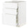 METOD / MAXIMERA base cabinet with 3 drawers, white Enköping/white wood effect, 60x60 cm