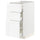 METOD / MAXIMERA base cabinet with 3 drawers, white Enköping/white wood effect, 40x60 cm