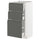 METOD / MAXIMERA base cabinet with 3 drawers, Width: 40.0 cmDepth: 39.1 cmHeight: 88.0 cmFrame depth: 37.0 cmFrame height: 80.0 cm