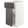 METOD / MAXIMERA - Base cabinet with drawer/wing , 40x60 cm