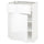 METOD / MAXIMERA base cabinet with drawer/door, white/Ringhult white, 60x37 cm
