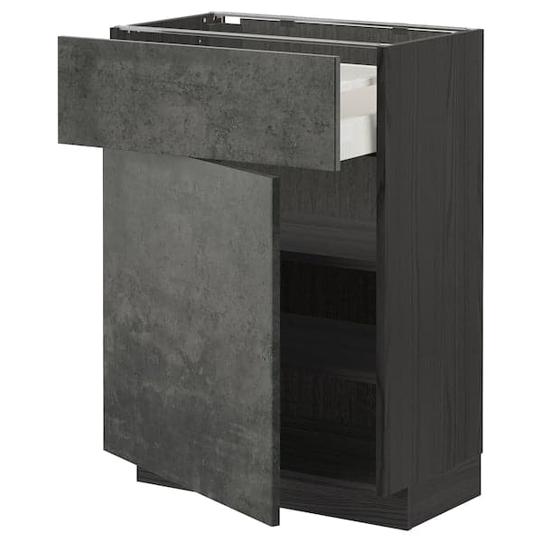 METOD / MAXIMERA - Mobile base con cassetto/anta , 60x37 cm - best price from Maltashopper.com 49454607