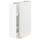 METOD / MAXIMERA base cabinet/pull-out int fittings, white Enköping/white wood effect, 20x60 cm