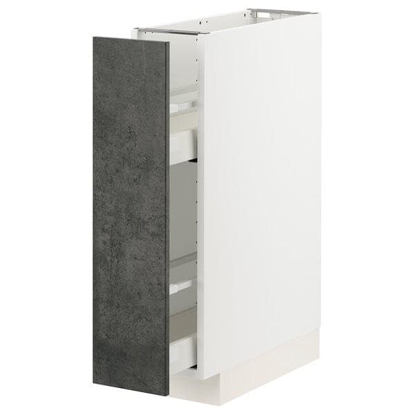 Ikea METOD / MAXIMERA - Base unit and pull-out accessories , 20x60 cm