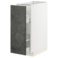 METOD / MAXIMERA - Base unit and pull-out accessories , 30x60 cm - best price from Maltashopper.com 59415267
