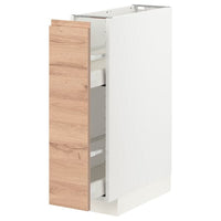 METOD / MAXIMERA - Base unit and pull-out accessories , 20x60 cm - best price from Maltashopper.com 79402990