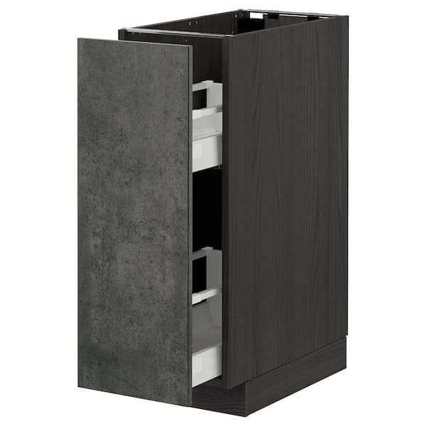Ikea METOD / MAXIMERA - Base unit and pull-out accessories , 30x60 cm