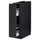 METOD / MAXIMERA base cabinet/pull-out int fittings, black/Upplöv matt anthracite, 20x60 cm
