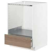 METOD / MAXIMERA - Base cabinet for oven and drawer , 60x60 cm - best price from Maltashopper.com 69109979