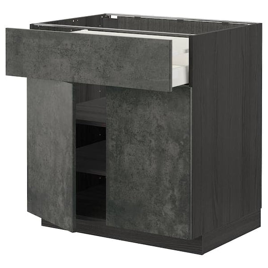 Ikea METOD / MAXIMERA - Mobile con cassetto/2 ante , 80x60 cm