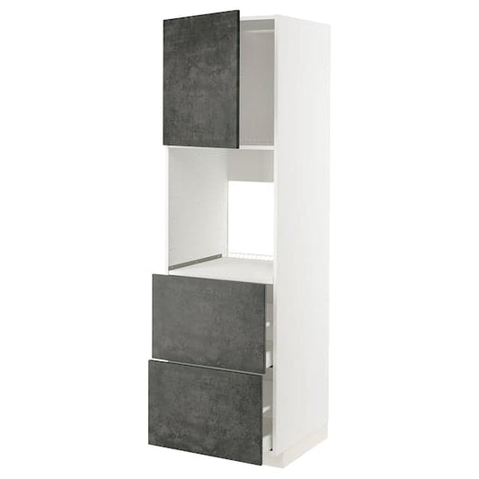 Ikea METOD / MAXIMERA - Mobile forno/cass/2front/2cass alti , 60x60x200 cm