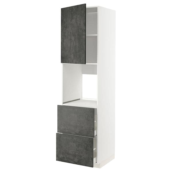 Ikea METOD / MAXIMERA - Mobile forno/cass/2front/2cass alti ,