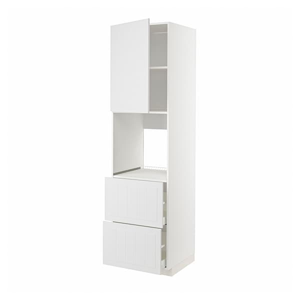 METOD / MAXIMERA - Hi cab f ov w dr/2 frnts/2 hi drwrs, white/Stensund white