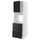 METOD / MAXIMERA - Hi cab f ov w dr/2 frnts/2 hi drwrs, white/Upplöv matt anthracite ,