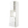 METOD / MAXIMERA hi cab f ov w dr/2 frnts/2 hi drwrs, white/Voxtorp high-gloss/white, 60x60x220 cm