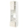 METOD / MAXIMERA hi cab f ov/combi ov w dr/2 drwrs, white/Bodbyn off-white, 60x60x240 cm