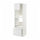 METOD / MAXIMERA hi cab f ov/combi ov w dr/2 drwrs, white/Stensund white, 60x60x200 cm