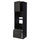 METOD / MAXIMERA - METOD / MAXIMERA Hi cab f ov/combi ov w dr/2 drwrs, black/Nickebo matt anthracite, 60x60x220 cm