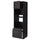 METOD / MAXIMERA - METOD / MAXIMERA Hi cab f ov/combi ov w dr/2 drwrs, black/Nickebo matt anthracite, 60x60x200 cm