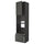 METOD / MAXIMERA hi cab f ov/combi ov w dr/2 drwrs, black/Voxtorp dark grey, 60x60x240 cm