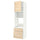 METOD / MAXIMERA - METOD / MAXIMERA High cab f oven/micro w dr/2 drwrs, white/Askersund light ash effect, 60x60x220 cm