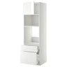 METOD / MAXIMERA high cabinet f built-in appliances, white/Ringhult white, 60x60x200 cm