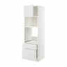 METOD / MAXIMERA high cabinet f built-in appliances, white/Stensund white, 60x60x200 cm
