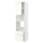 METOD / MAXIMERA - METOD / MAXIMERA High cab f oven/micro w dr/2 drwrs, white/Vallstena white, 60x60x240 cm