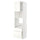 METOD / MAXIMERA - METOD / MAXIMERA High cab f oven/micro w dr/2 drwrs, white/Vallstena white, 60x60x220 cm