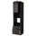 METOD / MAXIMERA - METOD / MAXIMERA High cab f oven/micro w dr/2 drwrs, black/Nickebo matt anthracite, 60x60x240 cm
