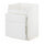 METOD / MAXIMERA base cb f HAVSEN snk/3 frnts/2 drws, white/Stensund white, 60x60 cm