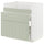 METOD / MAXIMERA base cb f HAVSEN snk/3 frnts/2 drws, white/Stensund light green, 80x60 cm