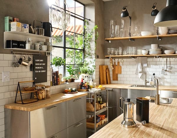 Ikea METOD / MAXIMERA - Base cab f hob/2 fronts/3 drawers, white/Vårsta stainless steel, 60x60 cm