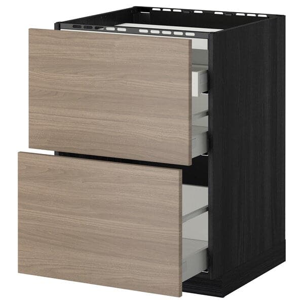 Ikea METOD / MAXIMERA - Mobile p cottura/2frontali/3casset , 60x60 cm