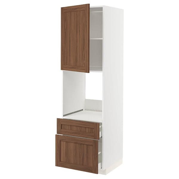 METOD / MAXIMERA - High cabinet f oven+door/2 drawers - best price from Maltashopper.com 69474987